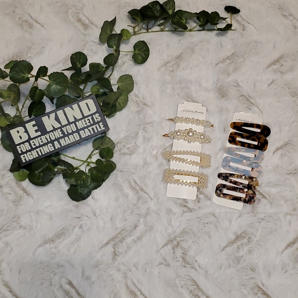 10 piece hair clips